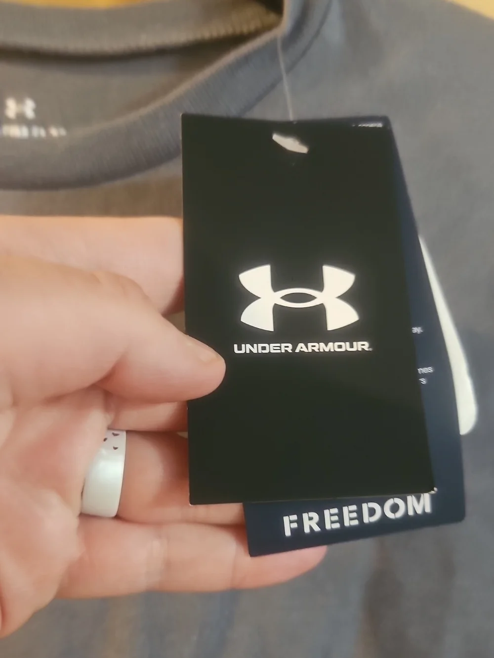 Under Armour Boys’ Freedom Military Graphic T-Shirt: GRAY: NEW WITH TAGS: SIZE M